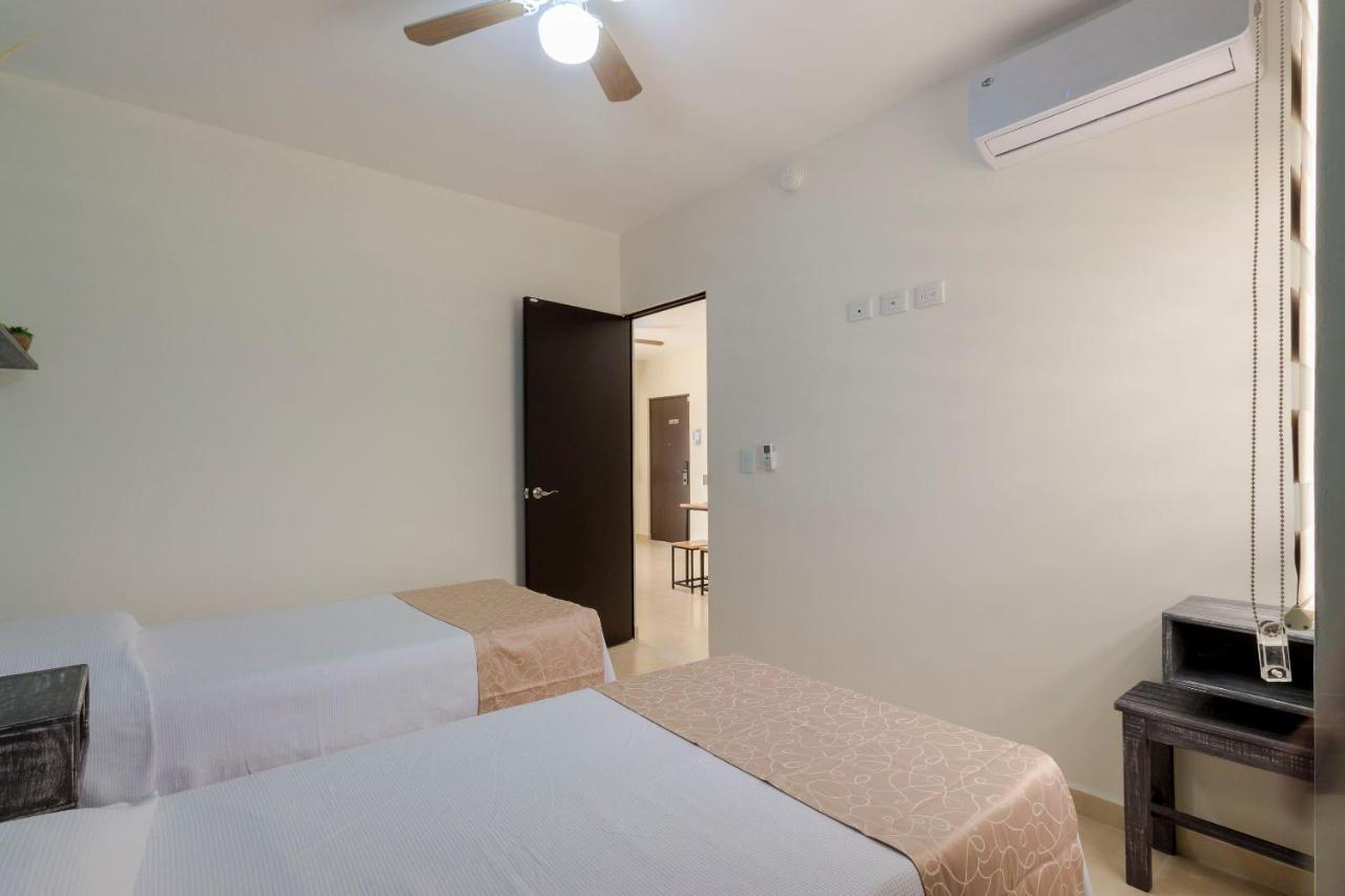 Bright & Relaxing Full Apartment 坎昆 外观 照片