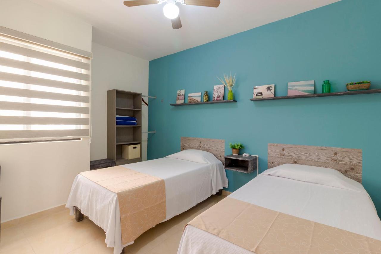 Bright & Relaxing Full Apartment 坎昆 外观 照片